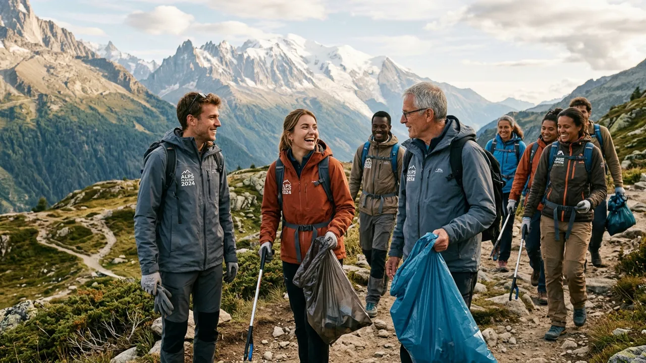 Équipe des bénévoles engagés sur le terrain lors du bilan de fin de saison
